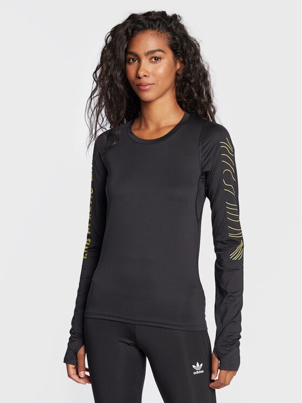 adidas Performance adidas Тениска от техническо трико Performance End Plastic Waste HA4295 Черен Slim Fit