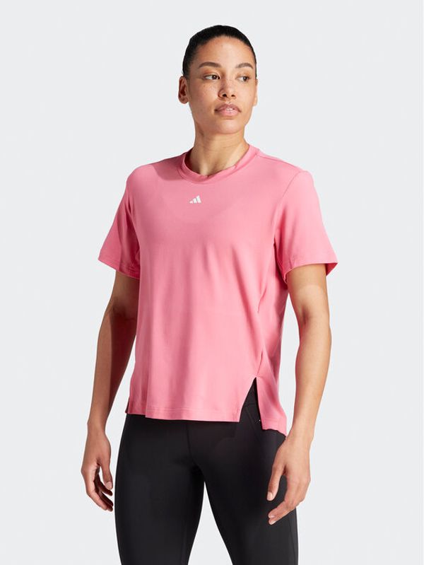 adidas Performance adidas Тениска от техническо трико Versatile IL1364 Розов Regular Fit