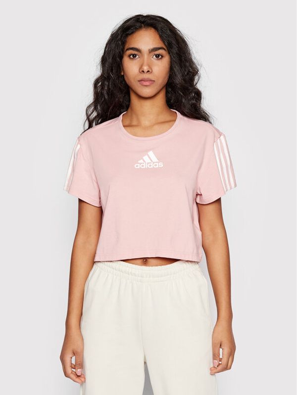 adidas Performance adidas Тишърт Aeroredy Made For Training HD9353 Розов Loose Fit