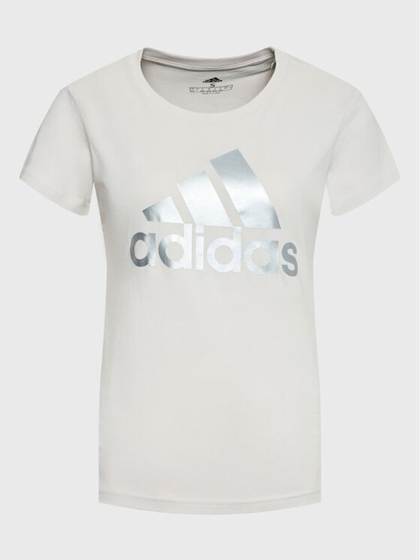 adidas Performance adidas Тишърт Essentials Logo HL2032 Бежов Regular Fit