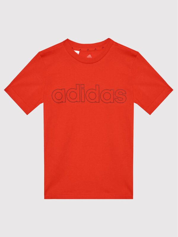 adidas Performance adidas Тишърт Lin HD5971 Червен Regular Fit
