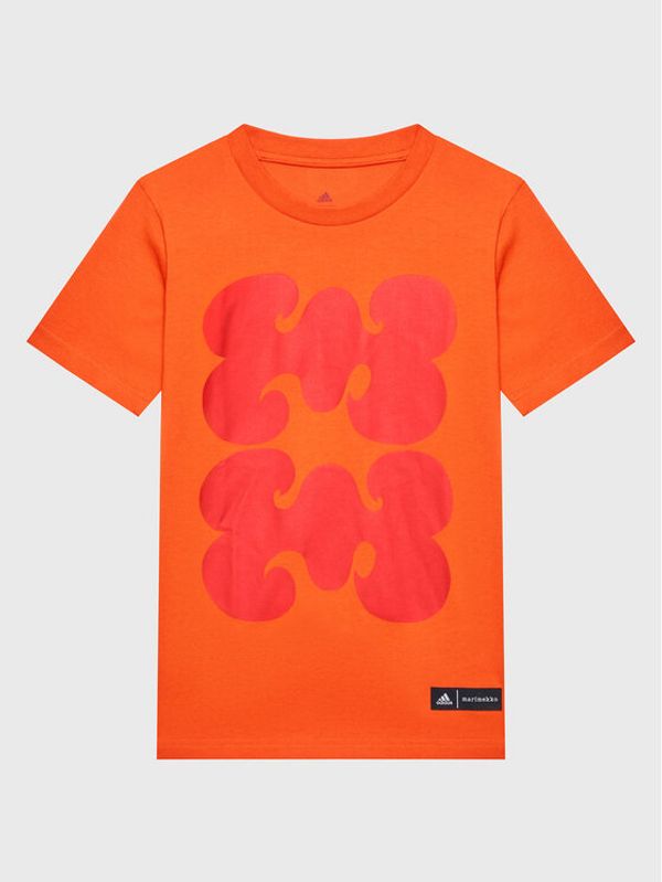 adidas Performance adidas Тишърт MARIMEKKO HL1629 Оранжев Regular Fit