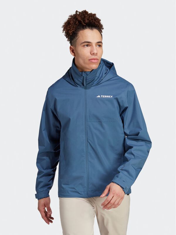 adidas Performance adidas Яке за дъжд Terrex Multi RAIN.RDY IA1823 Син Regular Fit