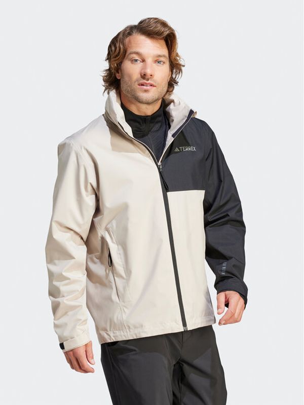 adidas Performance adidas Яке за дъжд Terrex Multi RAIN.RDY IP3837 Бежов Regular Fit