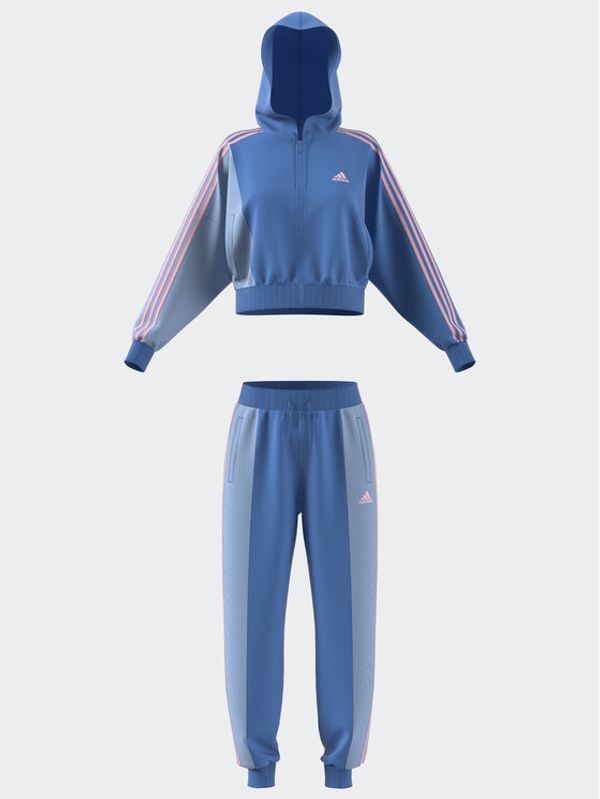 adidas Sportswear adidas Анцуг Bold Block Tracksuit IC0399 Син
