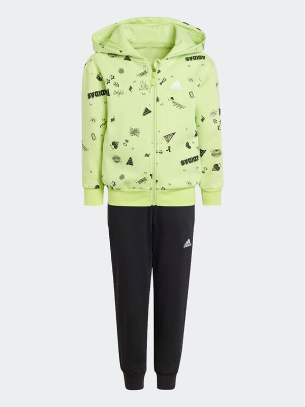 adidas Sportswear adidas Анцуг Brand Love Kids IA1571 Зелен Regular Fit