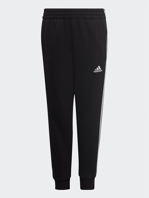 adidas Sportswear adidas Долнище анцуг adidas Essential 3-Stripes Joggers H65796 Черен Regular Fit