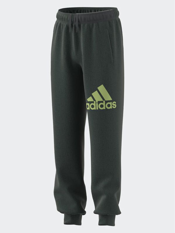 adidas Sportswear adidas Долнище анцуг Essentials Regular Fit Big Logo Cotton Joggers IJ7069 Сив Regular Fit