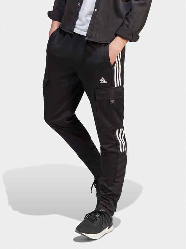 adidas Sportswear adidas Долнище анцуг IA3067 Черен Regular Fit