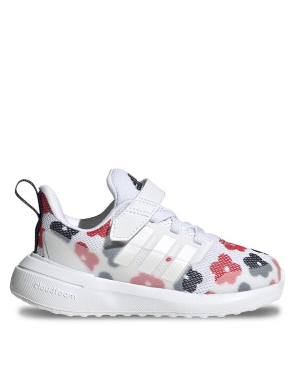 adidas Sportswear adidas Обувки Fortarun 2.0 Cloudfoam Sport Running Elastic Lace Top Strap Shoes GZ9751 Бял
