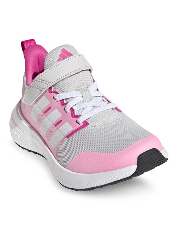 adidas Sportswear adidas Обувки Fortarun 2.0 Cloudfoam Sport Running Elastic Lace Top Strap Shoes HR0290 Сив