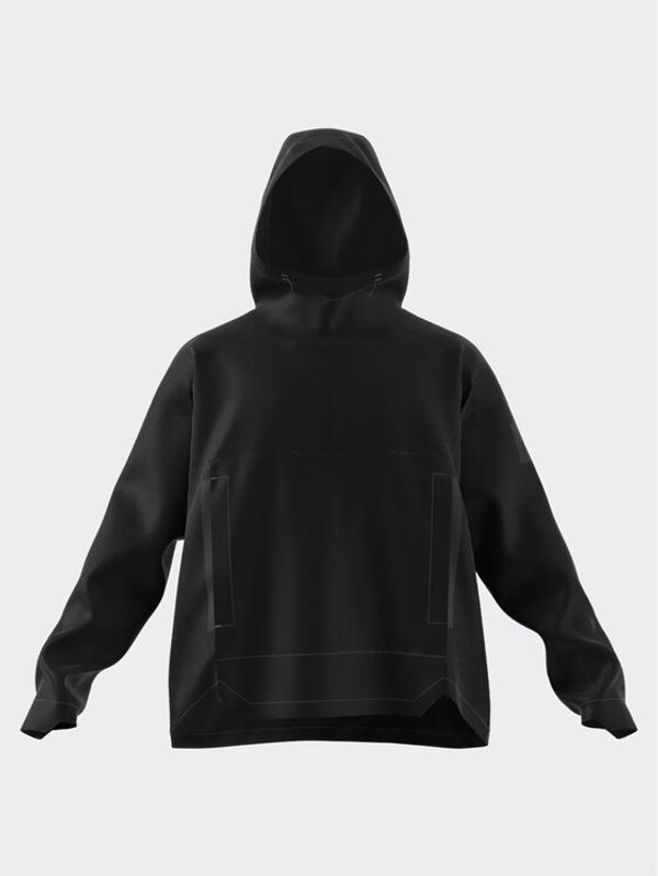 adidas Sportswear adidas Преходно яке MYSHELTER Windweave Hooded Pullover HT8761 Черен Loose Fit