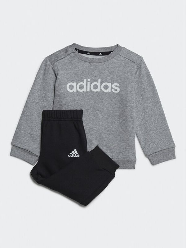 adidas Sportswear adidas Спортен екип Essentials Lineage Jogger Set HR5882 Сив Regular Fit