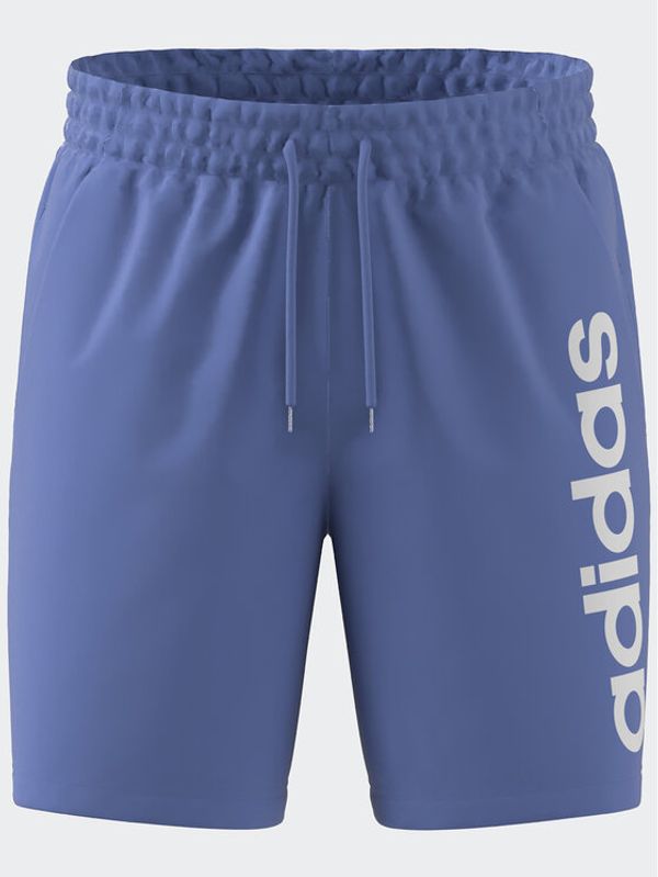 adidas Sportswear adidas Спортни шорти AEROREADY Essentials Chelsea Linear Logo Shorts IC9445 Син Regular Fit