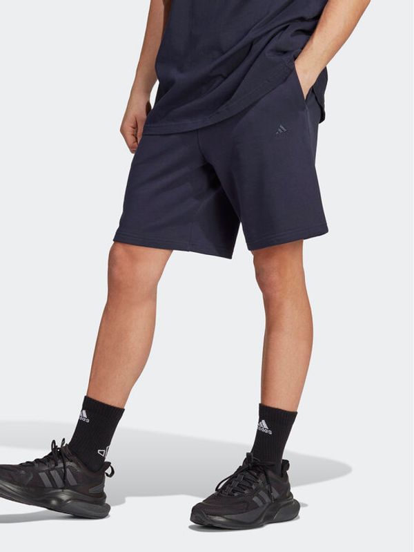 adidas Sportswear adidas Спортни шорти ALL SZN French Terry Shorts IC9819 Син Regular Fit