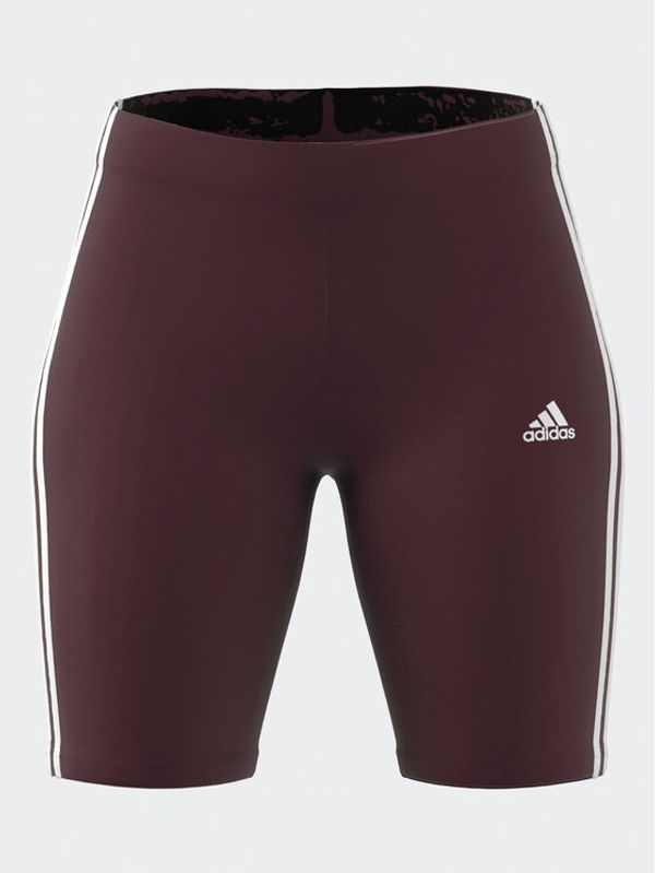 adidas Sportswear adidas Спортни шорти Essentials 3-Stripes Bike Shorts IM2846 Червен