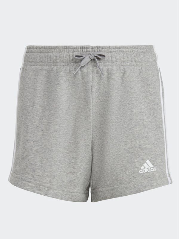adidas Sportswear adidas Спортни шорти Essentials 3-Stripes Shorts IC3632 Сив Regular Fit