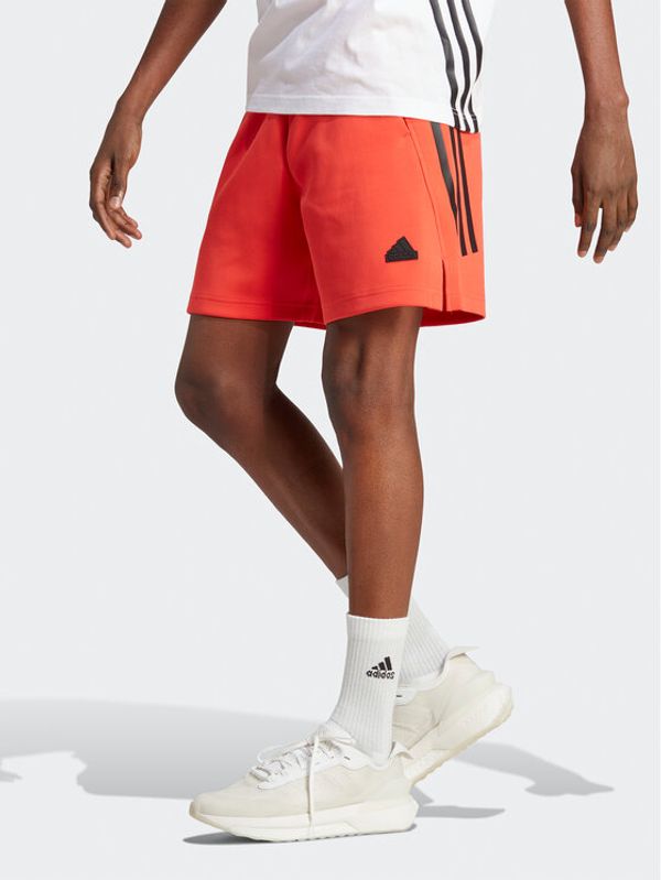 adidas Sportswear adidas Спортни шорти Future Icons 3-Stripes Shorts IB7721 Червен Regular Fit