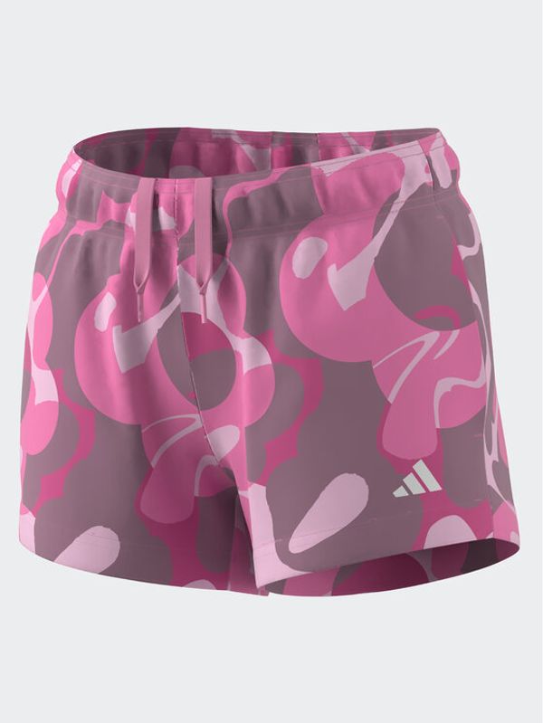 adidas Sportswear adidas Спортни шорти IJ9589 Розов Regular Fit