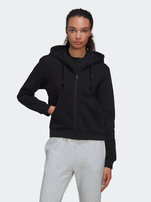 adidas Sportswear adidas Суитшърт ALL SZN Fleece Full-Zip Hoodie HC8848 Черен Regular Fit