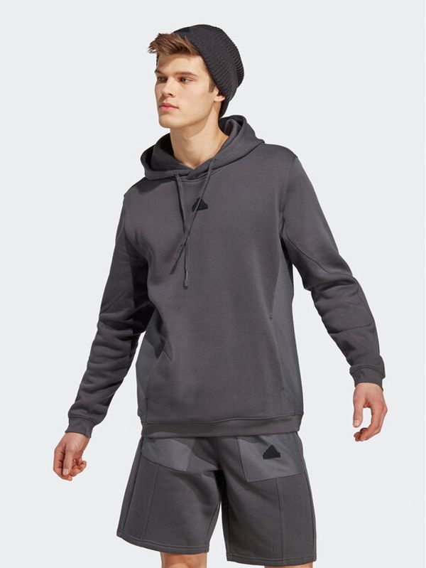 adidas Sportswear adidas Суитшърт City Escape Hoodie IC9742 Сив Regular Fit