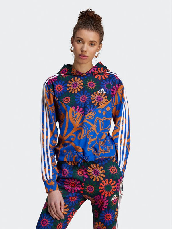 adidas Sportswear adidas Суитшърт FARM Rio IM2380 Цветен Loose Fit