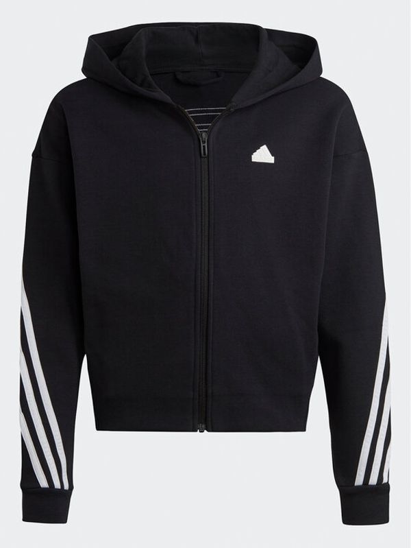 adidas Sportswear adidas Суитшърт Future Icons 3-Stripes IC0118 Черен Loose Fit