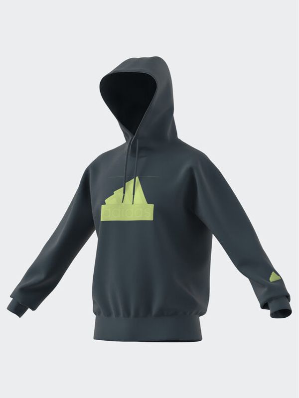 adidas Sportswear adidas Суитшърт Future Icons Badge of Sport Hoodie IJ6391 Електриков Regular Fit