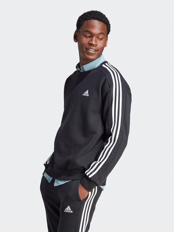 adidas Sportswear adidas Суитшърт HZ6234 Черен Loose Fit