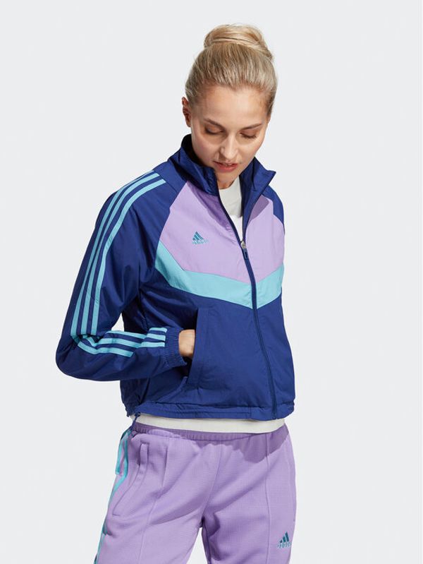 adidas Sportswear adidas Суитшърт Tiro Woven Track Top HS7482 Син Regular Fit