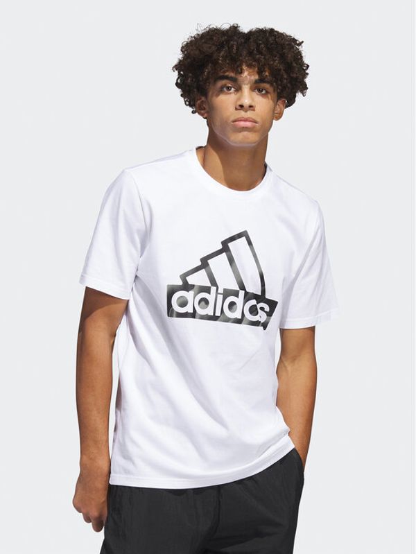 adidas Sportswear adidas Тишърт Future Icons Graphic Short Sleeve T-Shirt HR3000 Бял Regular Fit