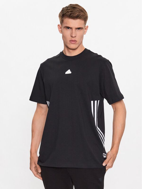 adidas Sportswear adidas Тишърт IN1611 Черен Loose Fit