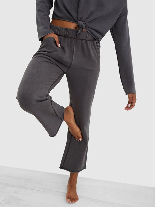 aerie aerie Долнище анцуг 067-0701-7591 Сив Regular Fit