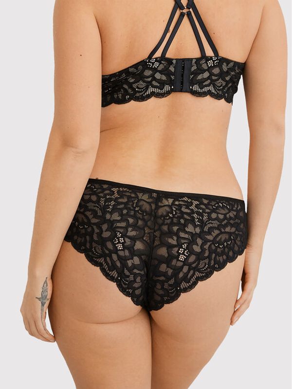 aerie aerie Класически дамски бикини 077-8443-7069 Черен