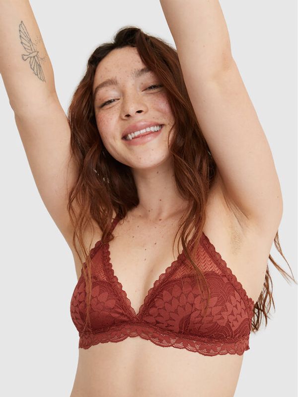 aerie aerie Сутиен бралет 069-2692-3213 Кафяв