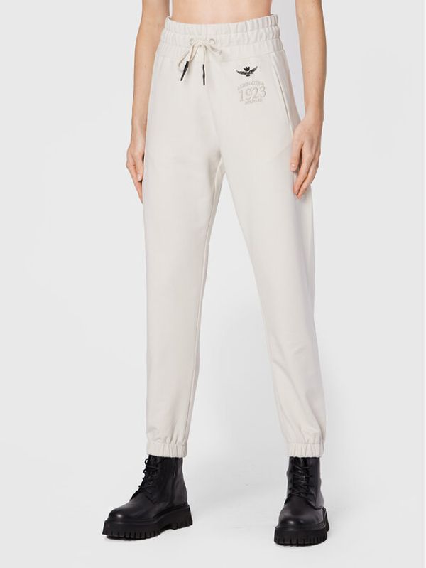 Aeronautica Militare Aeronautica Militare Долнище анцуг 222PF870DF444 Бежов Regular Fit