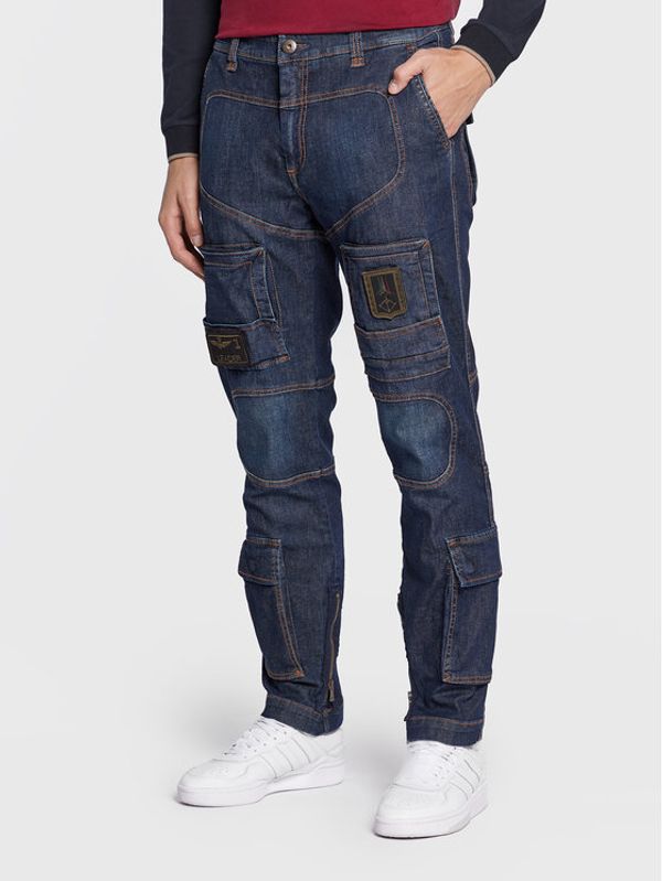 Aeronautica Militare Aeronautica Militare Дънки 222PA939CT2508 Тъмносин Regular Fit