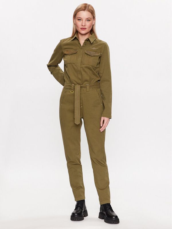 Aeronautica Militare Aeronautica Militare Гащеризон 231TU115DCT3084 Зелен Regular Fit