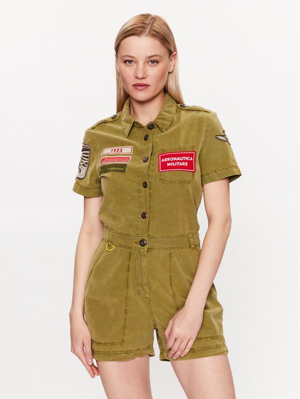 Aeronautica Militare Aeronautica Militare Гащеризон 231TU119DCT3095 Зелен Regular Fit