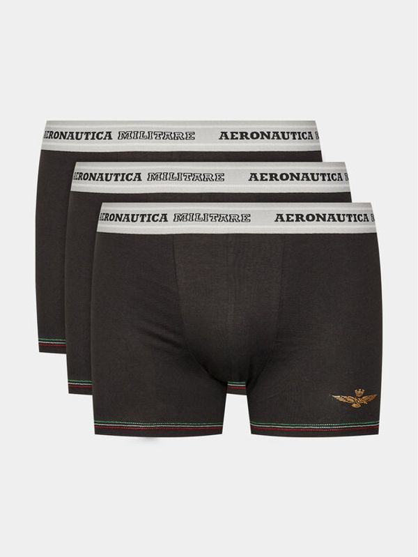 Aeronautica Militare Aeronautica Militare Комплект 2 чифта боксерки AM1UBX004 Черен