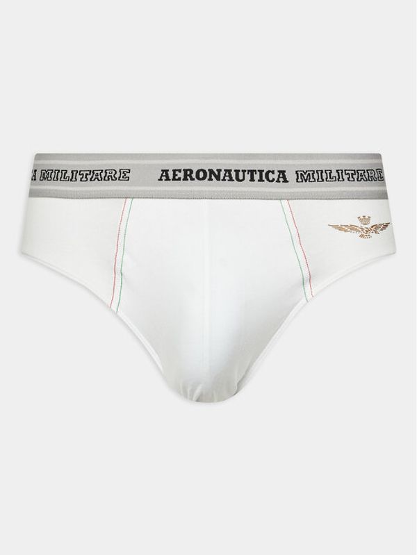Aeronautica Militare Aeronautica Militare Комплект 2 чифта слипове AM1USL002 Бял