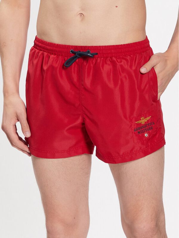 Aeronautica Militare Aeronautica Militare Плувни шорти 231BW205CT2967 Червен Regular Fit