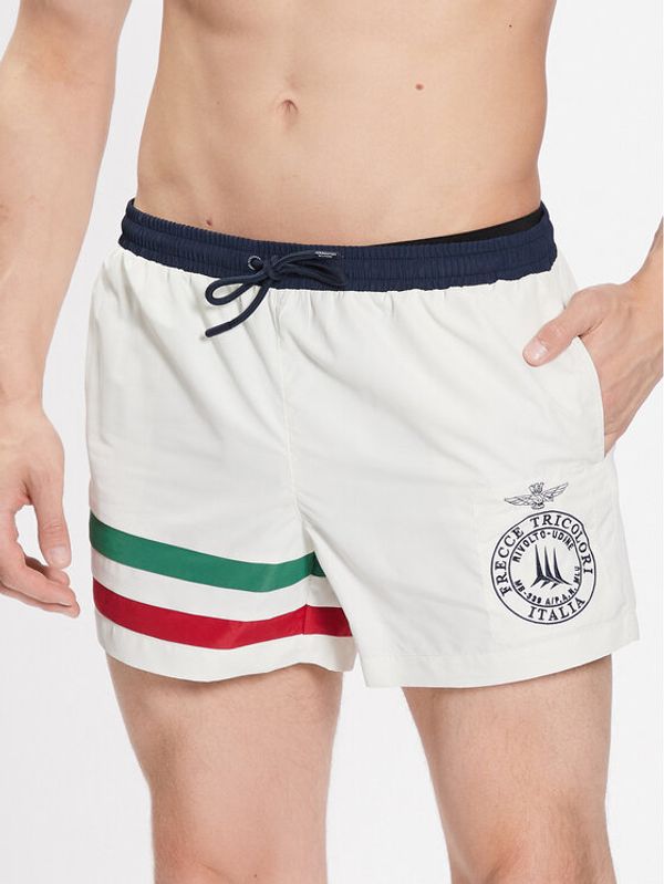 Aeronautica Militare Aeronautica Militare Плувни шорти 231BW213CT2967 Екрю Regular Fit
