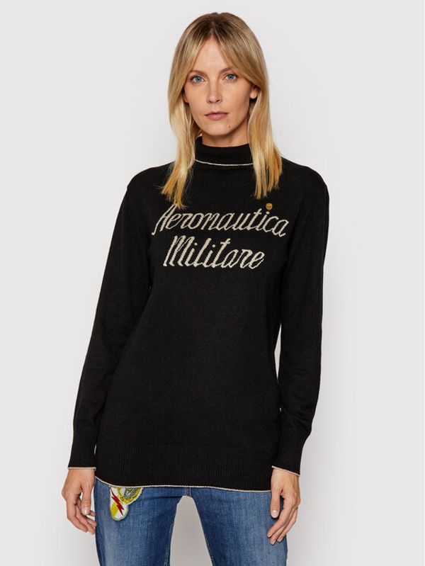 Aeronautica Militare Aeronautica Militare Поло 212MA1365DL445 Черен Regular Fit