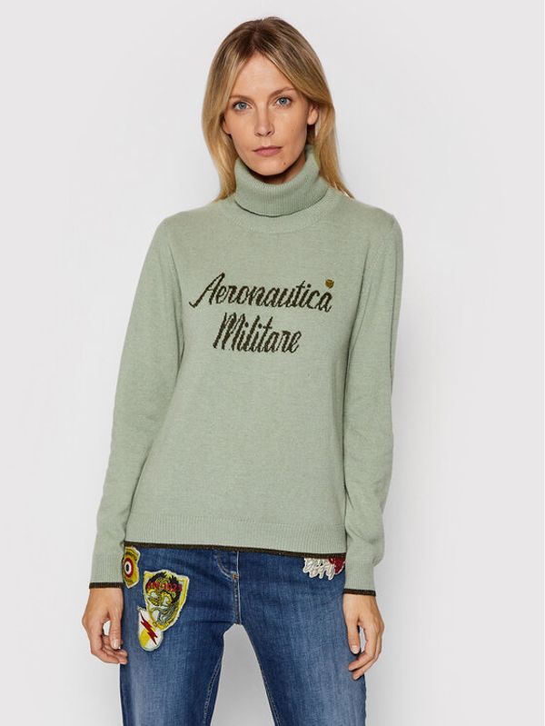 Aeronautica Militare Aeronautica Militare Поло 212MA1367DL445 Зелен Regular Fit