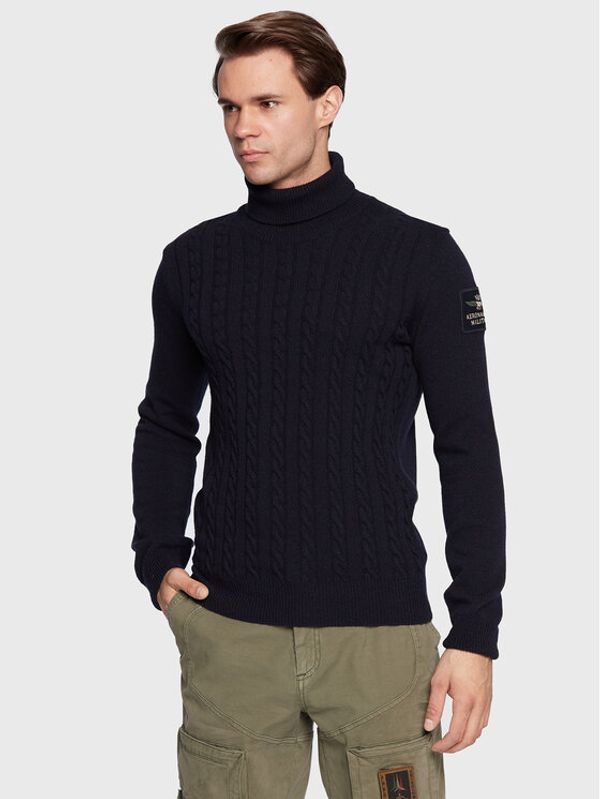 Aeronautica Militare Aeronautica Militare Поло 222MA1396L470 Тъмносин Regular Fit