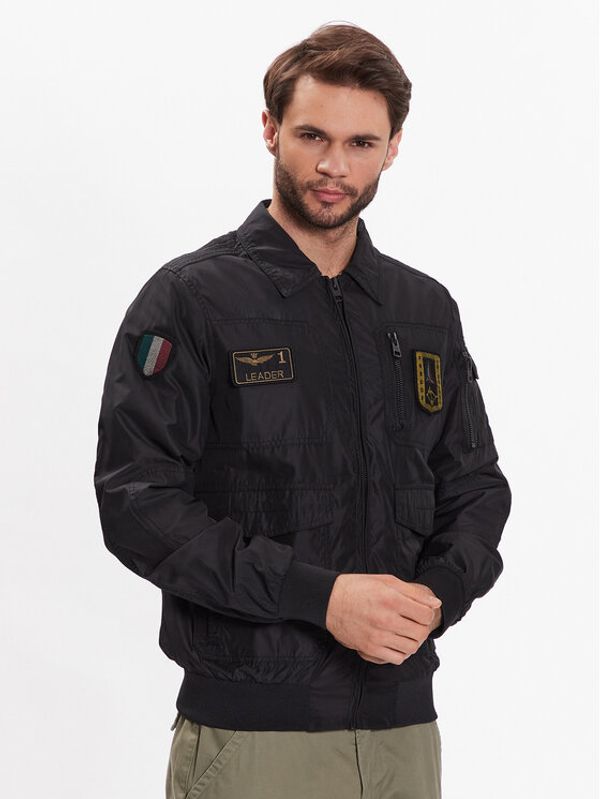 Aeronautica Militare Aeronautica Militare Преходно яке 231AB2071CT3081 Черен Regular Fit