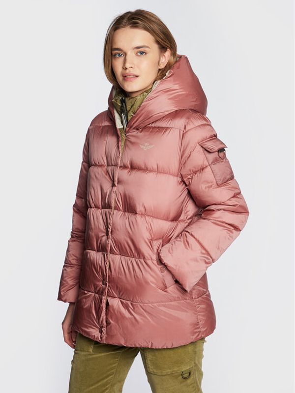 Aeronautica Militare Aeronautica Militare Пухено яке 222AB2044DCT2893 Розов Regular Fit