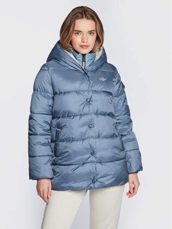 Aeronautica Militare Aeronautica Militare Пухено яке 222AB2044DCT2893 Син Regular Fit