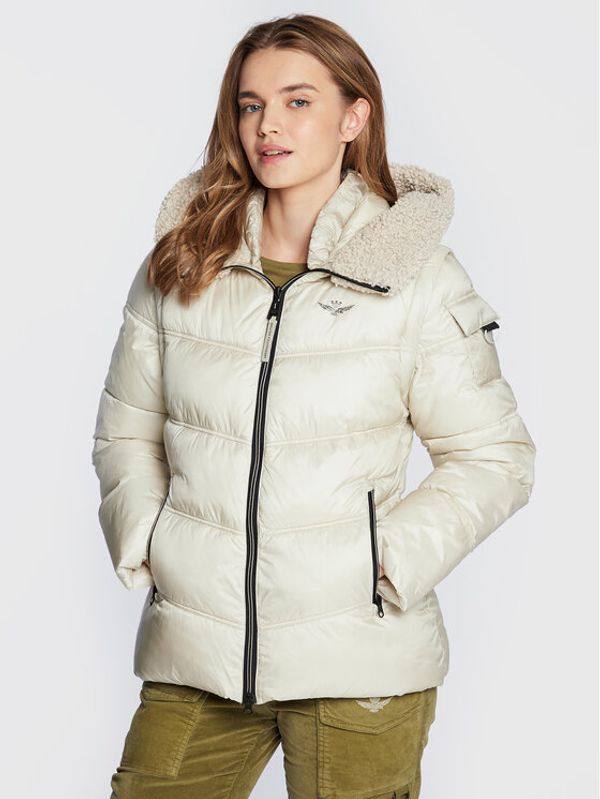 Aeronautica Militare Aeronautica Militare Пухено яке 222AB2045DCT2893 Бежов Regular Fit